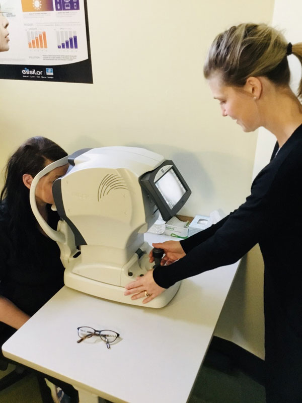 Optical Coherence tomography (OCT scan) at Citadel Eyewear
